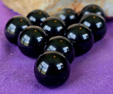 Black Obsidian Crystal Mini Sphere 🔮✨🖤