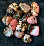 Rhodonite Crystal Tumble 🩷✨🖤