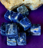 Sodalite Crystal Cube 🤍✨🔷💠
