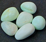 White Hemimorphite Crystal Egg/Tumble 🤍✨🥚🩵