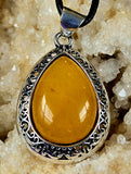 Assorted Crystal Silver Plated Teardrop Shaped Necklace