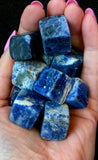 Sodalite Crystal Cube 🤍✨🔷💠