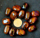 High Grade Mahogany Obsidian Crystal Tumble ✨🍂🪵❤️🥰