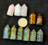 Assorted Mini Crystal Towers ♥️💗🤎💚
