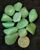 LG. Green Strawberry Quartz Crystal Tumble ✨🍓💚🍏