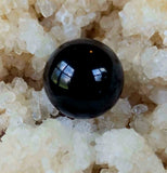 Black Obsidian Crystal Mini Sphere 🔮✨🖤