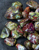 Dragons Blood Crystal Tumble💚🐲🐉🩸❤️