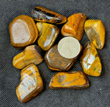 LG. Tigers Eye Crystal Tumble ✨🍂⚜️👁️🐅