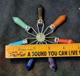 Assorted Chakra Crystal Energy Generator Grid