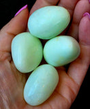 White Hemimorphite Crystal Egg/Tumble 🤍✨🥚🩵