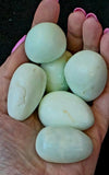 White Hemimorphite Crystal Egg/Tumble 🤍✨🥚🩵
