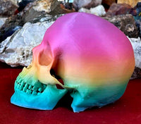 LG. 3D Printed Rainbow Skull 💀🌈💀