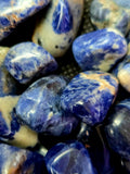SM. Sodalite Crystal Tumble 💙✨💎🤍