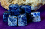 Sodalite Crystal Cube 🤍✨🔷💠