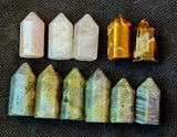 Assorted Mini Crystal Towers ♥️💗🤎💚