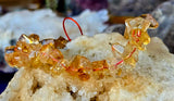Citrine Crystal Chip Stretch Bracelet 📿✨⚜️💰