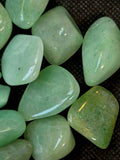 LG. Green Strawberry Quartz Crystal Tumble ✨🍓💚🍏