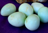 White Hemimorphite Crystal Egg/Tumble 🤍✨🥚🩵