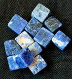 Sodalite Crystal Cube 🤍✨🔷💠