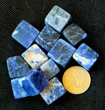 Sodalite Crystal Cube 🤍✨🔷💠