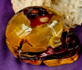 XL Mookaite Jasper Crystal Skull 💀☠️🤩🤯❤️🧡💛