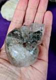 MD. Garden Scenic Quartz Crystal Skull Carving ✨💚💀☠️🏴‍☠️💥🤩🤯