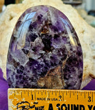 Chevron Amethyst Crystal Freeform ✨🤩💜