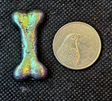 Rainbow Titanium Bismuth Crystal Bone 🦴🍗✨🌈🐕