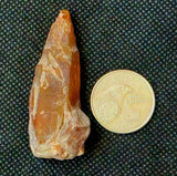 Raw Lemurian Tangerine Quartz Crystal Point ✨🤩🍊🧡