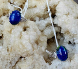 Sterling Silver Azurite Crystal Adjustable Ring 💍💎✨💠