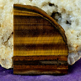 Lapidary Grade Gold Tigers Eye Crystal Slab Slate ✨⚜️🐅📿