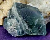 Raw Rainbow Fluorite Crystal Specimen 💚🌈💜💙