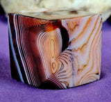 Sardonyx Crystal Floating Cube ✨🤍🖤❤️✨🟥⬛⬜