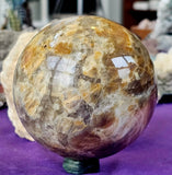 XL Sunstone & Moonstone Crystal Sphere ✨🌞☀️☪️🌙🌛