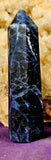 Sodalite Crystal Tower 🖤🤍✨💙