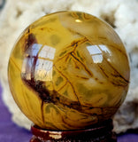 Mookaite Jasper Crystal Sphere ❤️✨🔮🧡💛