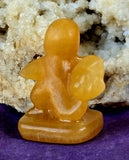 Orange Calcite Crystal Pokemon Charmander Figurine 🔥🦎🧡🍊