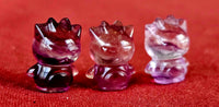 Rainbow Fluorite Crystal Mini Lil' Monster
