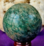 Green & Yellow Jasper Crystal Sphere 💚🔮✨💛