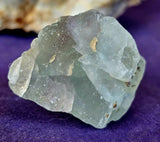 Raw Rainbow Fluorite Crystal Specimen 💚🌈💜💙