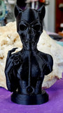 3D Printed Black DC Cat Woman Zombie Bust 🖤🦸‍♀️🧟‍♀️🐈‍⬛🐾