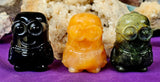 MD. Assorted Crystal Minions Figurines 🖤👃🤓🧡👾💚