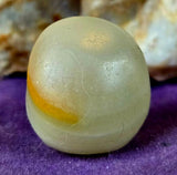 Banded Calcite Crystal Mini Skull 🍂🤎💀💚✨