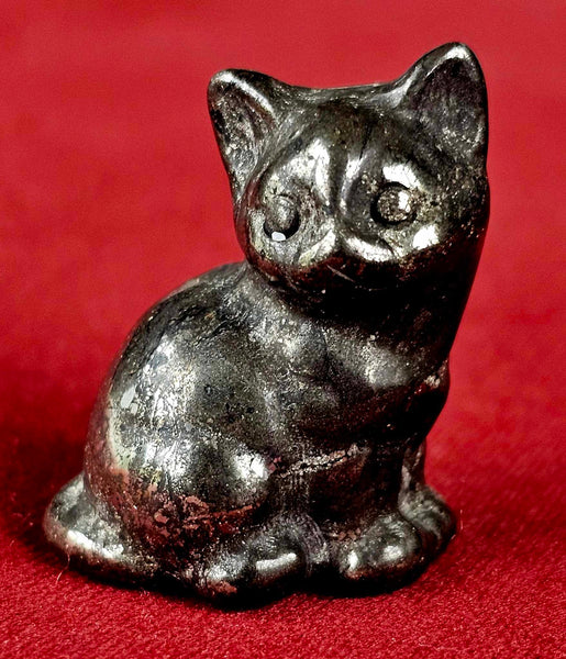 Solid Pyrite Kitty Figurine 😺 ❤️