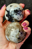 Rainbow Moonstone Crystal Sphere ✨🌛🌘🔮🌈💙