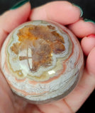 Amethyst & Agate Crystal Sphere ✨🔮💜💎