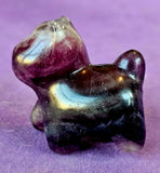 Assorted Fluorite Crystal Kitty Cat Figurine 😺😍🥹🐈💜🩷💚🐈‍⬛🐾