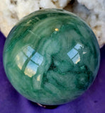 African Jade Crystal Sphere 💚🔮✨