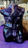 XL Fluorite Crystal Male Torso Carving ✨💜🤩♂️🏋️💪