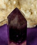 Banded Silky Fluorite Crystal Tower 💜☪️✨🌌